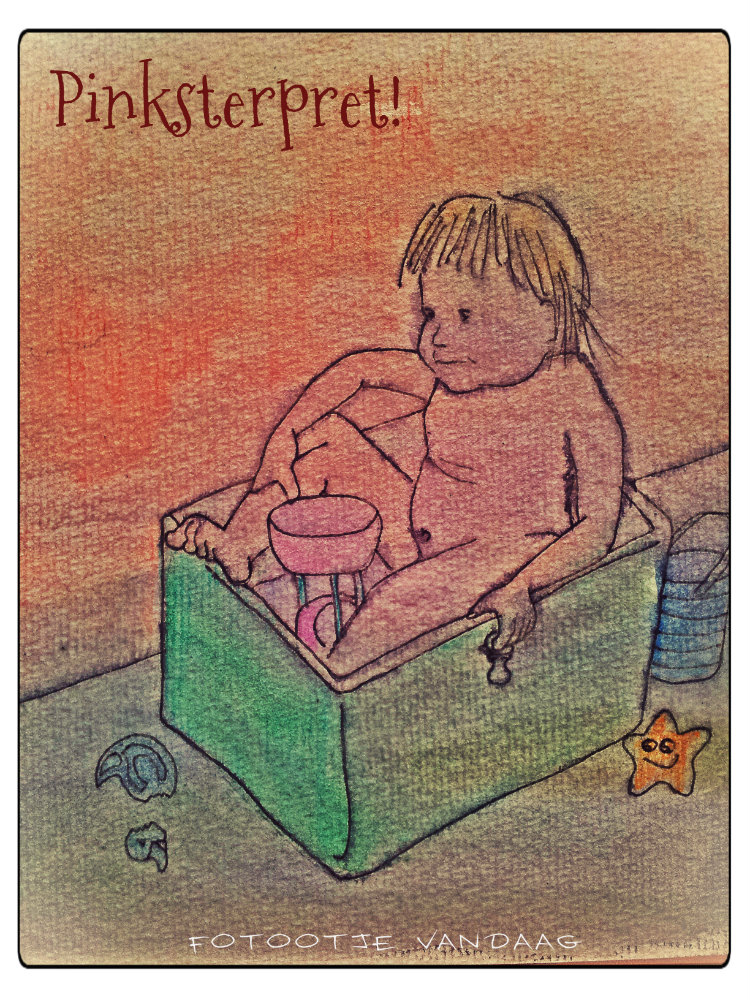 Schetsje pinksterpret