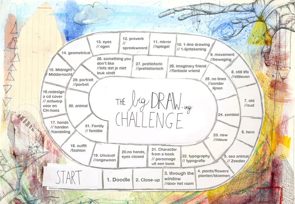 Bron: http://www.fennek.be/2013/09/the-big-drawing-challenge/