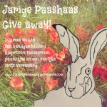 jarige paashaas give away